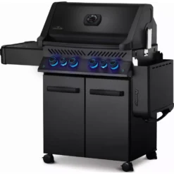 Gasgrill Napoleon Phantom Prestige 500 RSIB, Satin-schwarz -Campingausrüstung phantom prestige 500 rsib seitenablage besteckhalter black 1000 5 21647