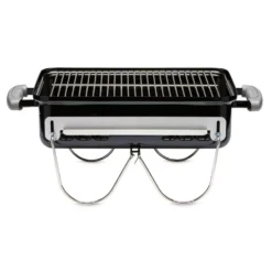 Weber Go-Anywhere Holzkohlegrill -Campingausrüstung picknickgrill weber go anywhere holzkohlegrill schwarz black 1000 2 8449