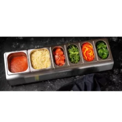 Ooni Pizzabelag-Station -Campingausrüstung pizza belag station ooni zubehoer topping station 1000 6 25106