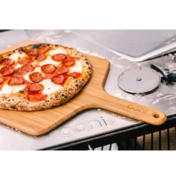 Ooni 14 Bambus-Pizzaschieber Und Pizzabrett -Campingausrüstung pizzabrett pizzaschieber pizzaschaufel ooni bamboo peel 1000 3 25078