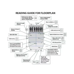 Busvorzelt Outwell Seacrest -Campingausrüstung plan floorplan beschreibung busvorzelt seacrest outwell buszelt 1000 11 26664
