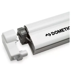 Markise Dometic PerfectWall PW 1500 | 12 Volt-Motor | Gehäuse: Weiss -Campingausrüstung pw 1500 mit motor perfectwall markise dometic 1000 4 11270