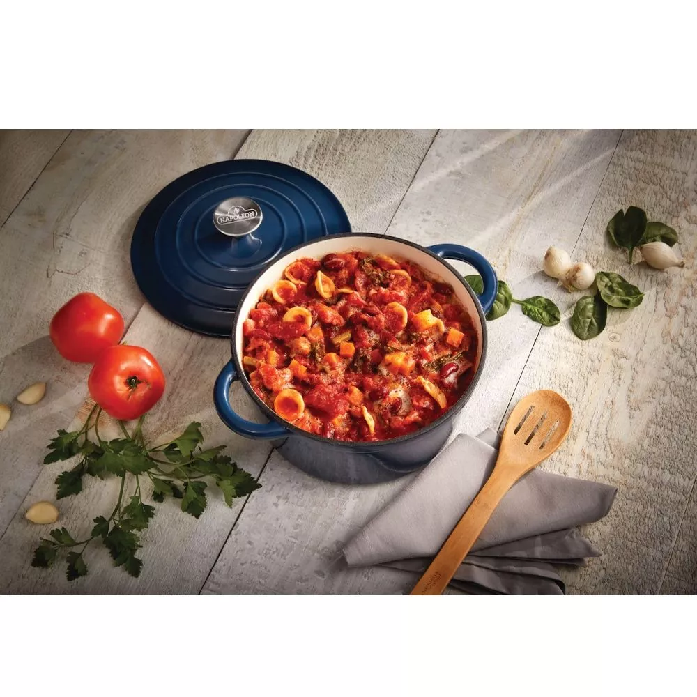 Napoleon Bräter Aus Gusseisen, Emailliert, Ø 23 Cm, 4l 4 Napoleon Bräter Aus Gusseisen, Emailliert, Ø 23 Cm, 4l – Bild 4