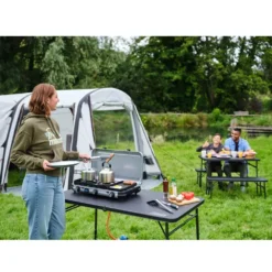 Coleman Campingtisch, Mittel -Campingausrüstung schwarzer camping klapptisch coleman campingtisch mittel medium geteilte tischplatte 1000 7 26338