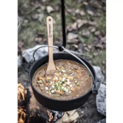 Dutch Oven Petromax Feuertopf Ft12, Ø 29,2 Cm -Campingausrüstung sicheres aufhaengen einkerbung am henkel petromax ft12 feuertopf gusseiesen draussen kochen 1000 5 24493