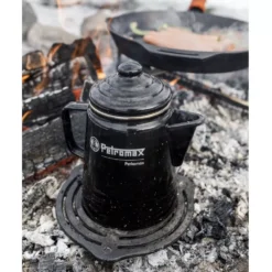 Petromax Stapelrost Dutch Oven Aus Gusseisen Gr-s , Ø 23 Cm -Campingausrüstung stabiler untersetzer fuer kessel petromax stapelrost gusseisen gr s 1000 3 24507