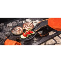 Petromax Stapelrost Dutch Oven Aus Gusseisen Gr-s , Ø 23 Cm -Campingausrüstung stapelrost gr s petromax standflaeche untersetzer 1000 5 24507