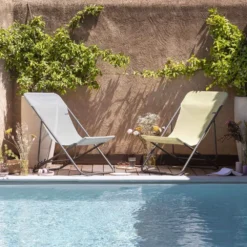 Liegestuhl Lafuma Maxi Transat, Etamine -Campingausrüstung strandstuhl lafuma liegestuhl maxi transat batyline gelber relaxstuhl 1000 2 23945