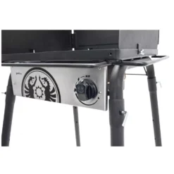 Petromax Gastisch GE45 Mit Einzelbrenner, 50 Mbar -Campingausrüstung stufenlose hitzeregulierung ueber drehknauf gastisch petromax ge45 s 1000 2 25961