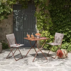 Campingstuhl Lafuma Balcony II, Canyon -Campingausrüstung stuhl terrasse lafuma balcony 2 colorblock batyline iso canyon klappbarer gruener campingstuhl balkonstuhl 1000 8 24923