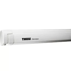 Markise, Sonnenstore Thule Omnistor 5200 Mit Motor, Tuch: Mystic-grau, Gehäuse: Weiss
