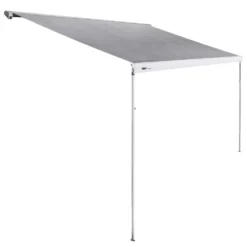 Markise Thule Omnistor 6300, Tuch: Mystic-grau, Gehäuse: Weiss -Campingausrüstung thule omnistor 6300 markise reisemobil 1000 3 19414