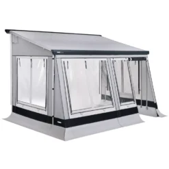Thule Veduta Markisenzelt Für Markisen Thule Omnistor 6200 / 6300, Markisenlänge 4 M -Campingausrüstung thule veduta vorzelt wohnwagen omnistor 9200 1000 2 20717