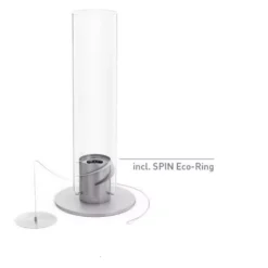 Tischfeuer Höfats SPIN 900, Silber -Campingausrüstung tischfeuer hoefats spin900 silber sichtbare flamme auch bei tageslicht 1000 2 25735