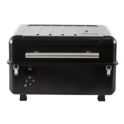 Tragbarer Pelletgrill Traeger Ranger, Schwarz -Campingausrüstung traeger mobiler pelletgrill ranger schwarz geschlossen 1000 4 20809