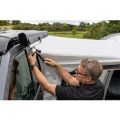 Aufblasbares Buszelt Coleman Journeymaster Deluxe L Air -Campingausrüstung tunnel kador strip verbindung busvorzelt coleman journeymaster deluxe l air luftvorzelt 1000 10 26309