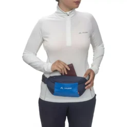 Bauchtasche VAUDE Tecomove II, Marine -Campingausrüstung vaude tecomove ii blaue leichte uebersichtliche huefttasche 1000 4 20887