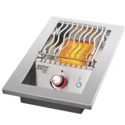 Napoleon 700-Series Einbau SIZZLE ZONE, Klein -Campingausrüstung verstellbarer grillrost einbau sizzle zone napoleon 700 series 1000 3 24911
