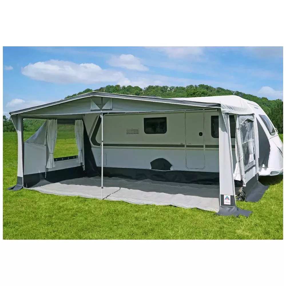 Caravanvorzelt Hahn Zelte Triest 280 | 25er Stahl 6 Caravanvorzelt Hahn Zelte Triest 280 | 25er Stahl – Bild 6