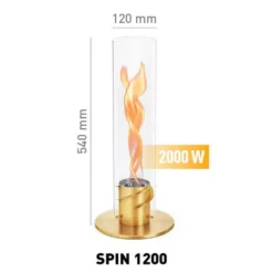 Höfats SPIN 1200 Tischfeuer, Gold 7 Höfats SPIN 1200 Tischfeuer, Gold -Campingausrüstung waerme ausstrahlung bis 2000w hoefats spin1200 gold bio burner eco ring ambiente 1000 2 25744