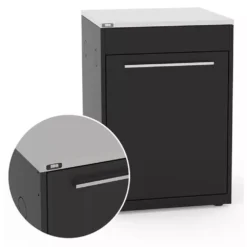 Weber Outdoorküche BBQ Built-in Kitchen 331 Mit Genesis EPX-435 | Ausstellungsstück -Campingausrüstung weber bbq kitchen outdoor kueche tuermodul arbeitsplatte individuell verstellbar vollverzinkt pulverbeschichtet 1000 7 27747