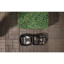 Weber Grillzubehör-Rucksack -Campingausrüstung weber grillzubehoer rucksack polyester mit durchdachten faechern beteck geschirr sicher transportieren 1000 5 28158