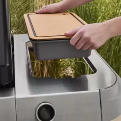 Weber Works Aufbewahrungsbox Mit Schneidebrett-Deckel -Campingausrüstung weber zubereitungsstation aufbewahrungsbox mit schneidebrett deckel workssystem zubehoer 1000 3 28134