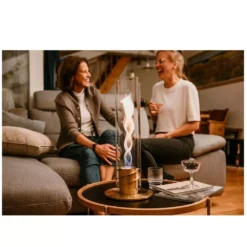 Höfats SPIN 1200 Tischfeuer, Gold 8 Höfats SPIN 1200 Tischfeuer, Gold -Campingausrüstung windlicht hoefats spin 1200 gold indoor outdoor tischfeuer dekoration 1000 3 25744