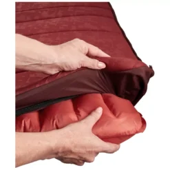 Komfortable Liegematte VAUDE Dream Comfort 10 L -Campingausrüstung zusammenzipbare 2 in 1 isomatte vaude dream comfort 10 l abnehmbarer bezug 1000 2 25121